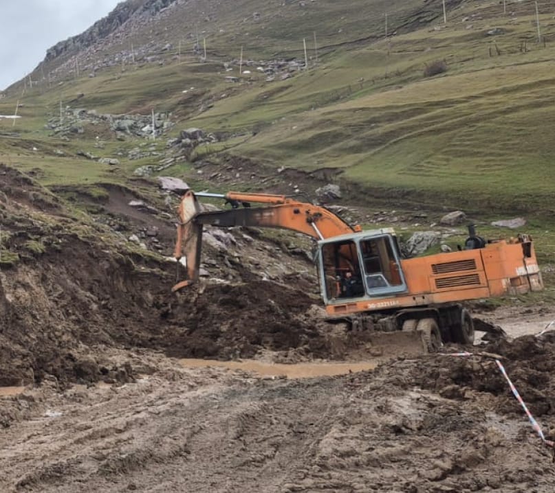 Стихия отступает