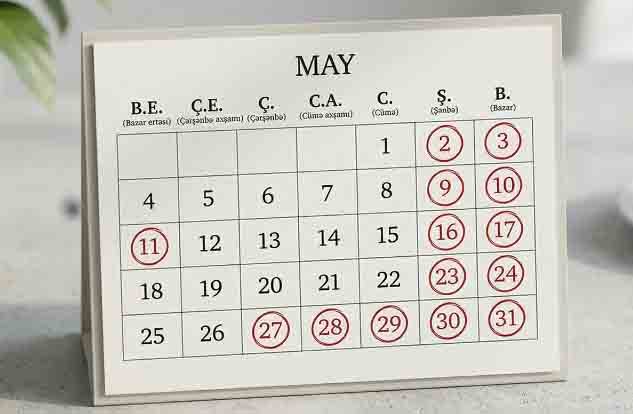 В мае будет 14 нерабочих дней