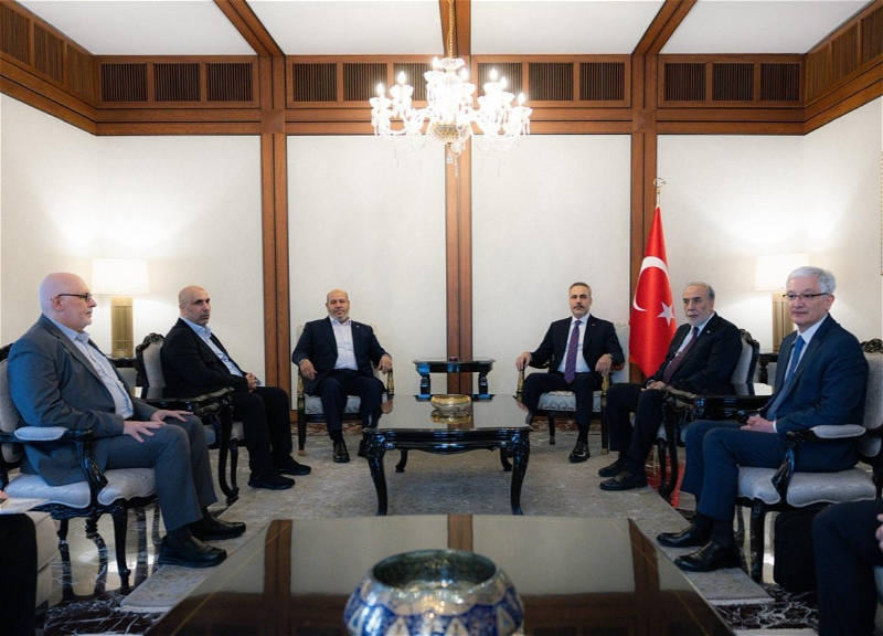 Глава МИД Турции принял делегацию ХАМАС