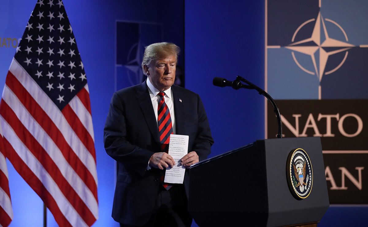 Трамп покидает НАТО?