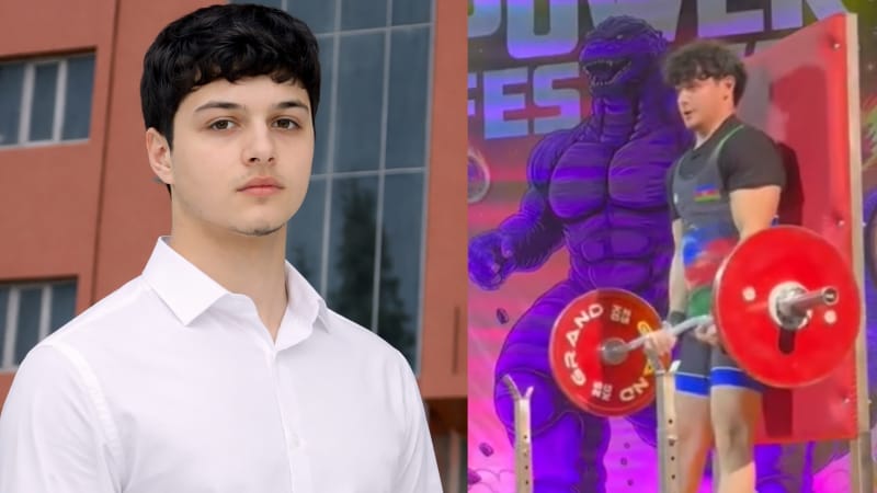 Настоящий богатырь из Гянджи