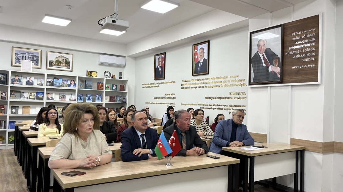 
БГУ представил Азербайджан на 62-й Неделе библиотек в Турции