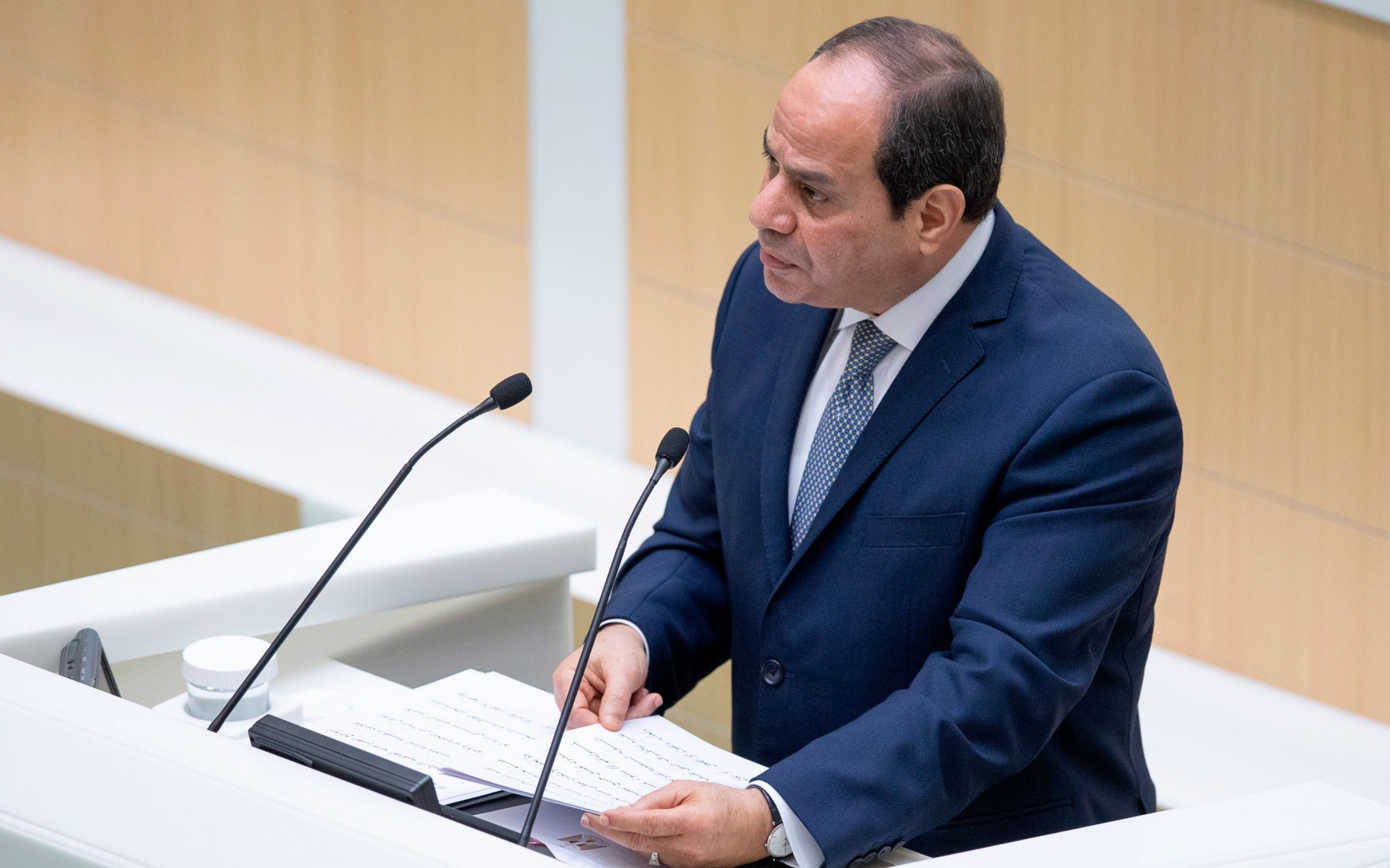 Путин пригласил президента Египта ас-Сиси посетить Россию