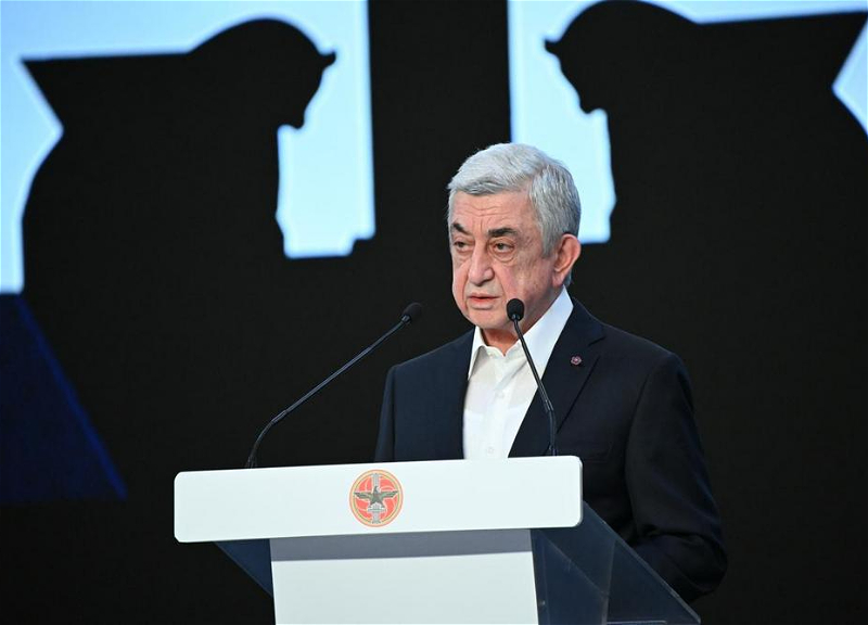 Саргсян переизбран председателем Республиканской партии Армении