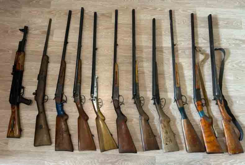В Азербайджане за минувшие сутки изъято 11 незаконно хранящихся ружей