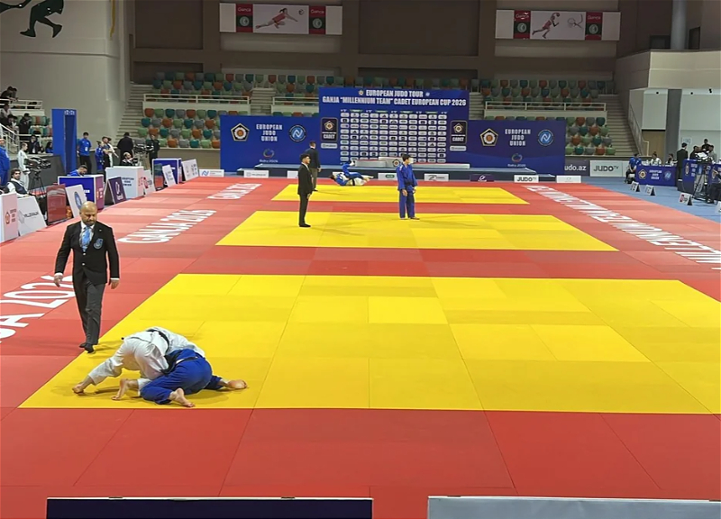 Азербайджанские дзюдоисты завоевали 13 медалей в первый день Кубка Европы