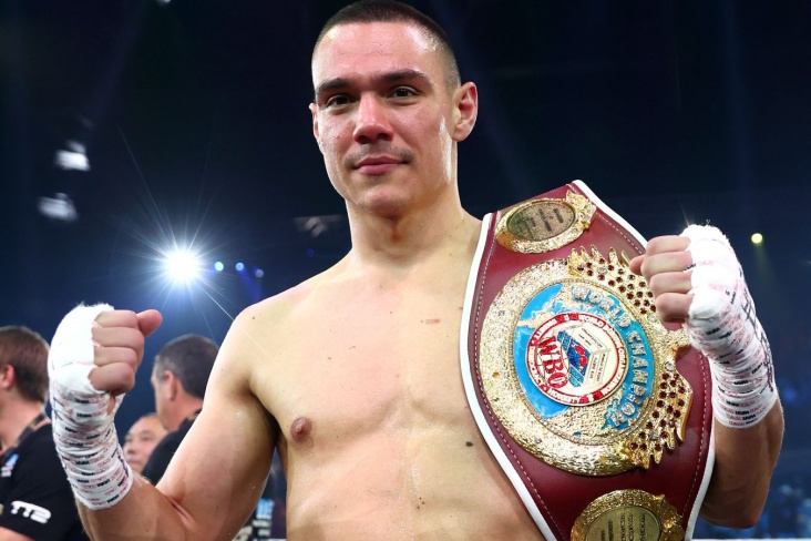 Тим Цзю завоевал титул WBO International