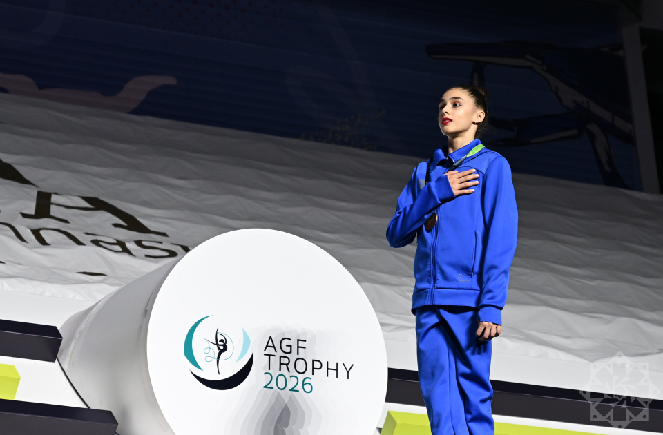 Азербайджанская гимнастка завоевала золотую медаль