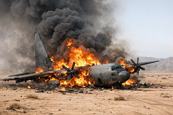 ВС Ирана заявили об уничтожении второго американского самолета С-130