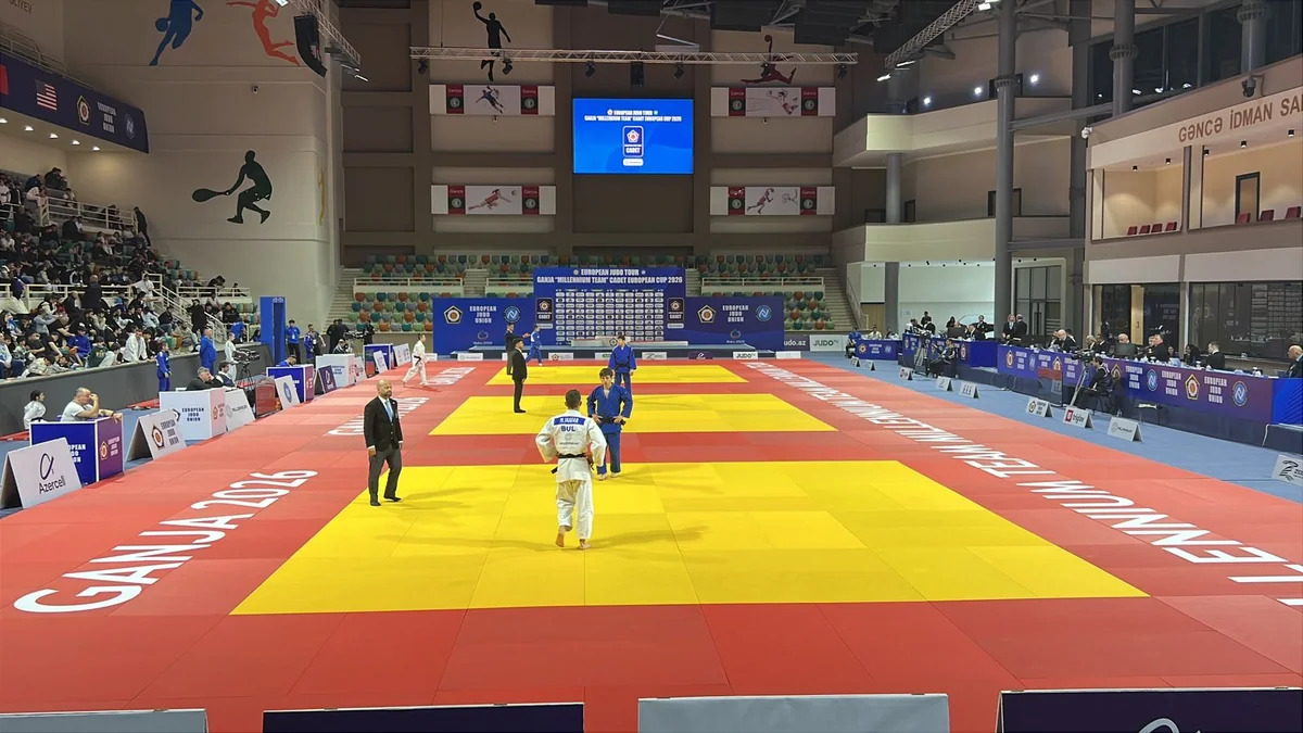 
Юные дзюдоисты Азербайджана завоевали 24 медали на Кубке Европы