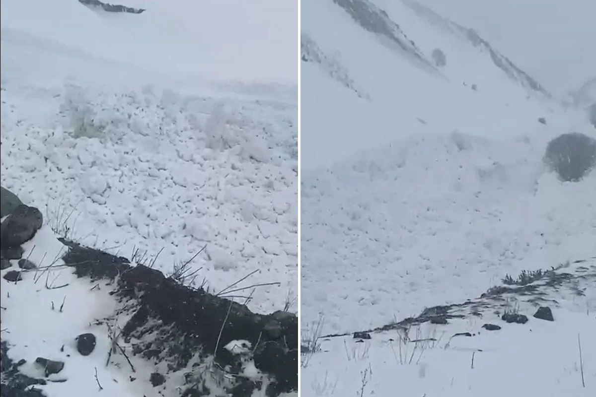 Движение на трассе Тоганалы&ndash;Кяльбаджар&ndash;Истису приостановлено из-за схода лавины