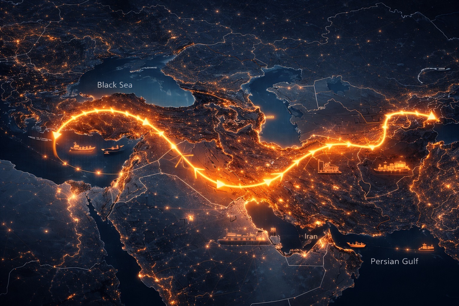 Новая геополитическая связка: от Черного моря до Персидского залива