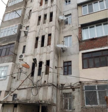 Ливни затапливают квартиры в Гяндже