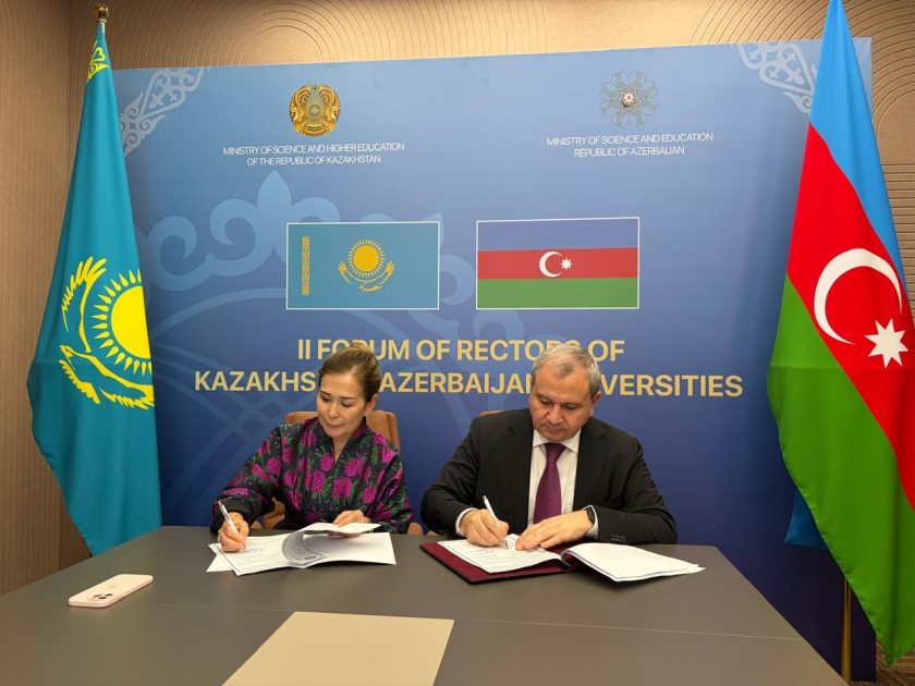 
Ректор: Бакинский государственный университет готов тесно сотрудничать со своими партнерами в Казахстане