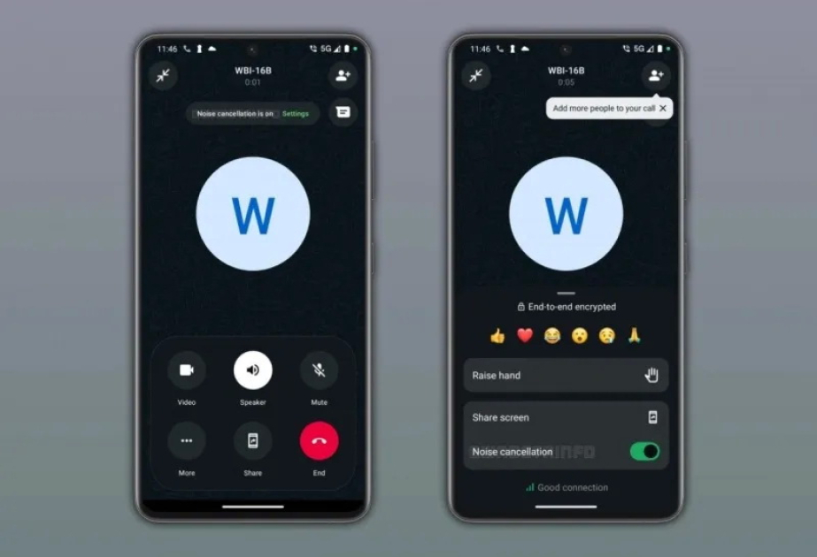 В WhatsApp добавят шумоподавление для голосовых и видеозвонков