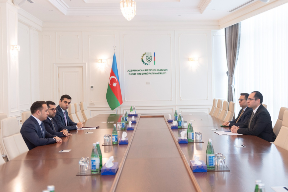 
Министр Меджнун Мамедов встретился с победителями конкурса &laquo;Восхождение&raquo;