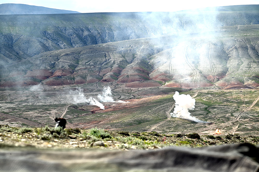 Учения в азербайджанской армии