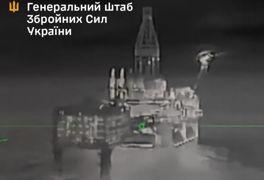 Силы обороны Украины поразили российские буровые платформы на Каспии