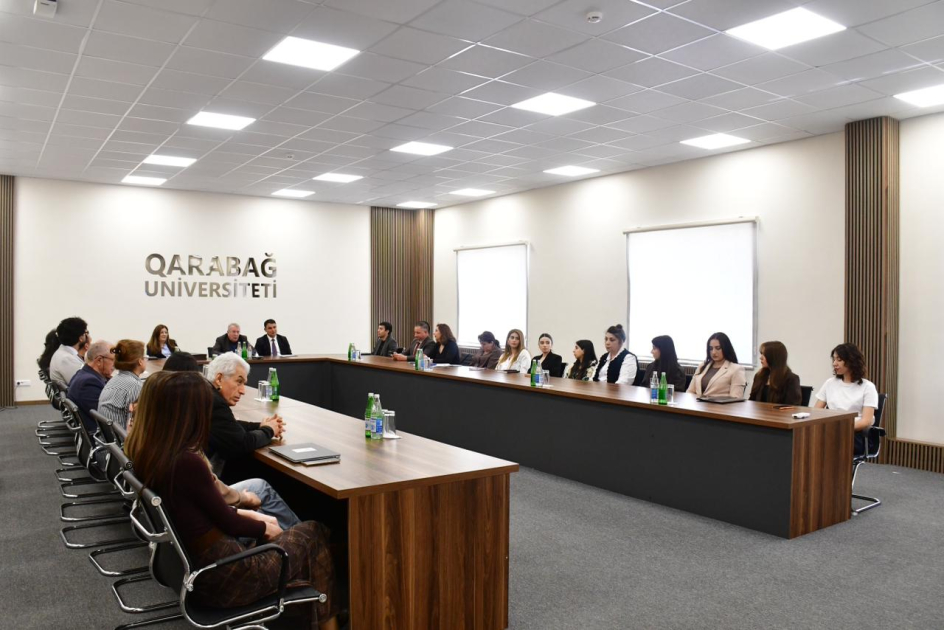 Расширяется сотрудничество между Карабахским университетом и Всемирным союзом азербайджанских ученых