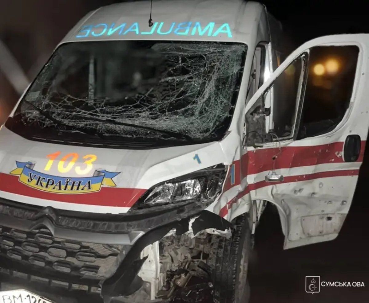 В пасхальную ночь атакована дроном Сумская область: ранены врачи