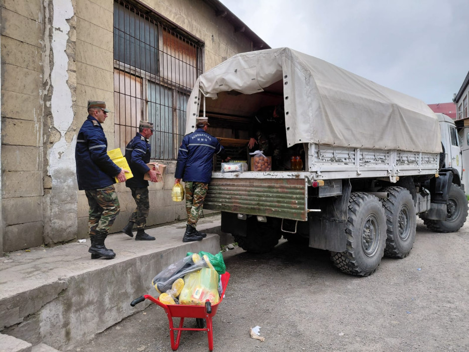Оползень в Губинском районе разрушил дорогу: МЧС доставило помощь в отрезанные сёла