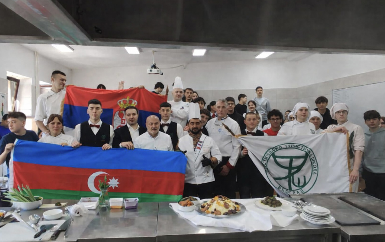 Мастер-класс в Школе гостеприимства и туризма в Белграде