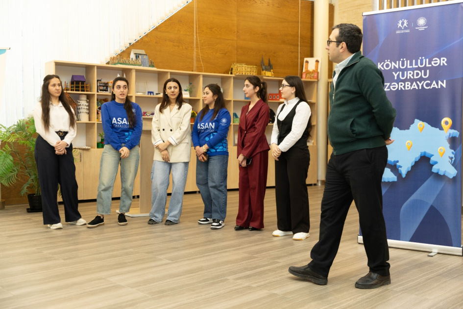 
Завершился проект &laquo;Край волонтеров &ndash; Азербайджан&raquo;