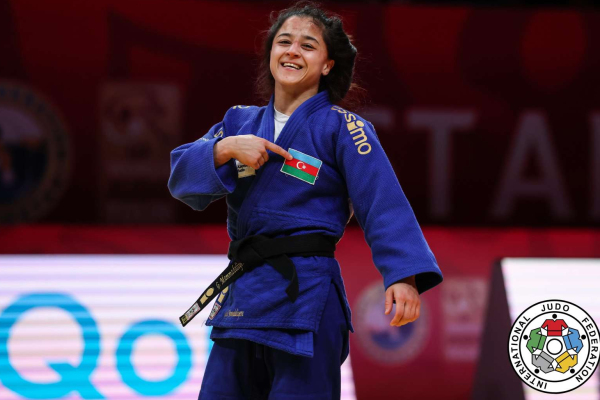 Первая выигранная схватка Азербайджана на чемпионате Европы по дзюдо в Тбилиси