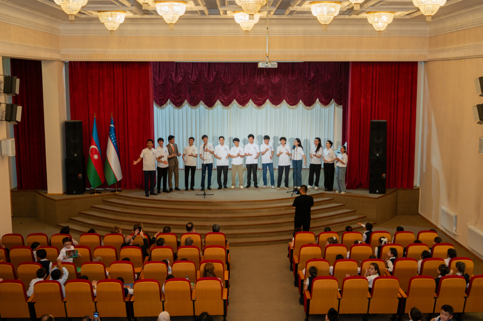 
В Ташкенте прошла детская программа по популяризации азербайджанской культуры