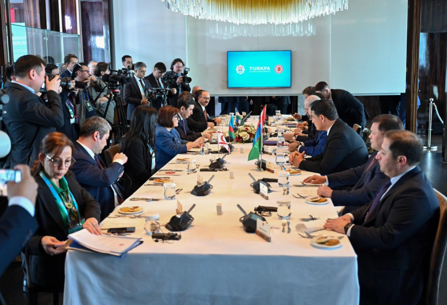 
Председатель Милли Меджлиса Сахиба Гафарова встретилась со спикером парламента Грузии