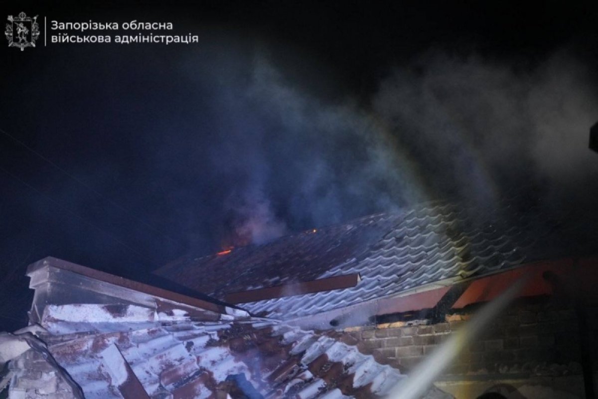 Снова Россия бьет по Запорожью