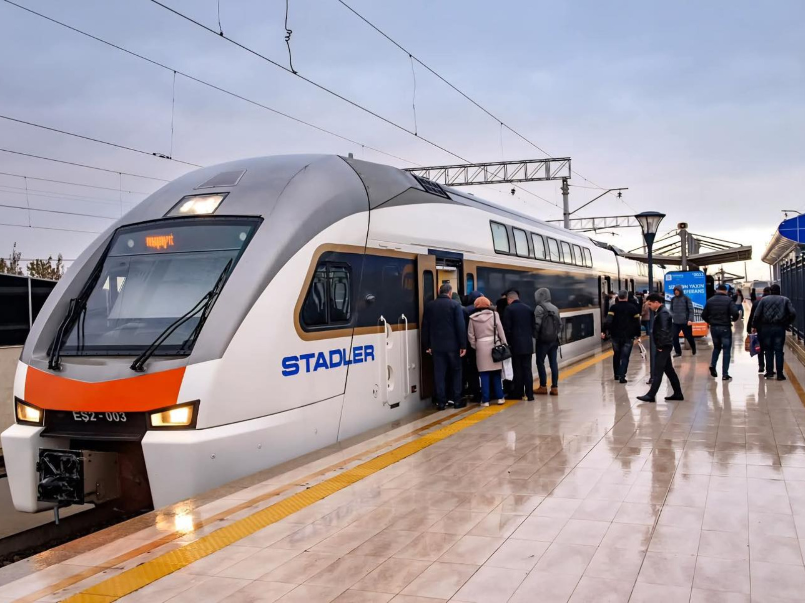 
В Азербайджане планируется приобрести 20 поездов для Абшеронской кольцевой линии