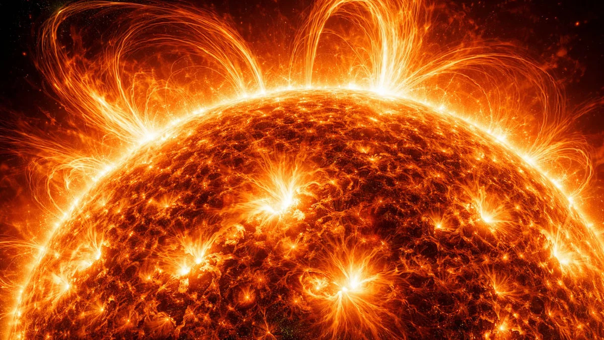 
На Земле началась слабая магнитная буря

