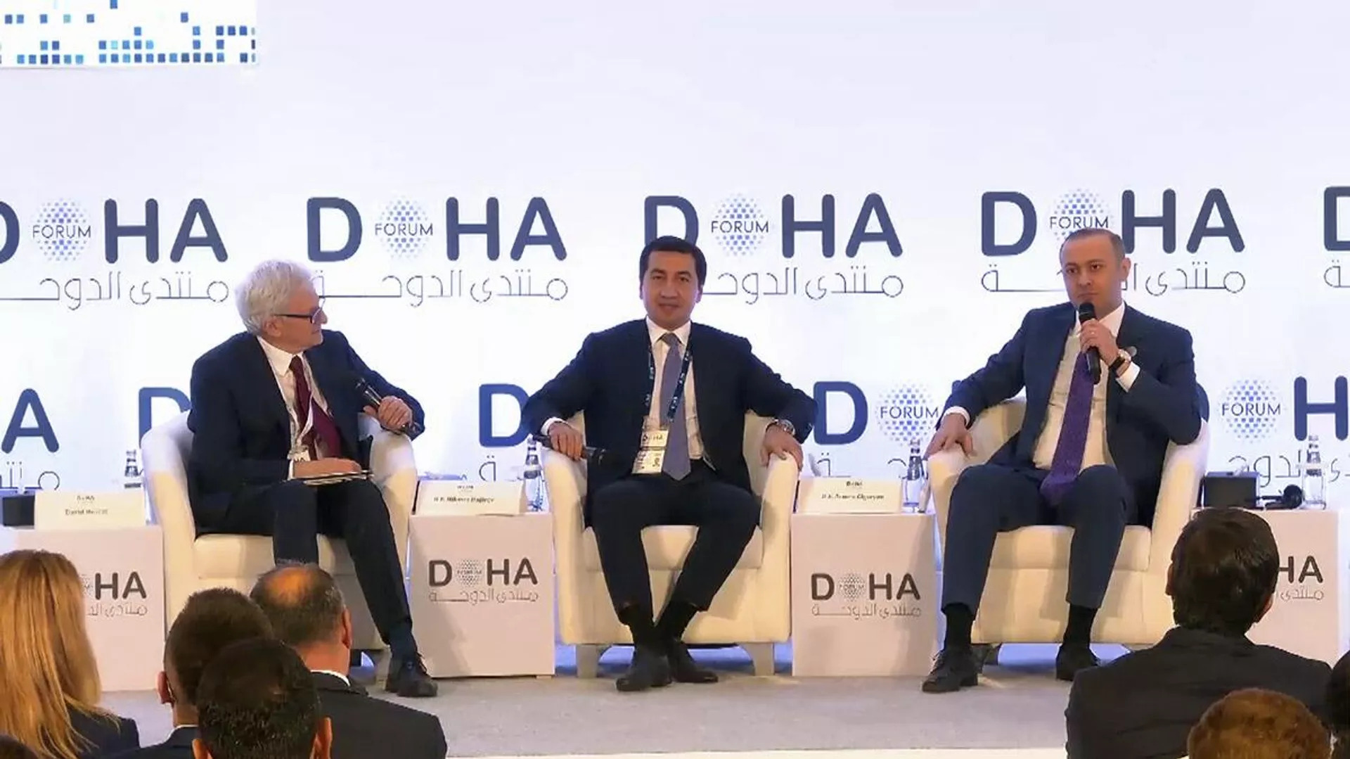 Хикмет Гаджиев и Армен Григорян примут участие в панельной дискуссии в Греции