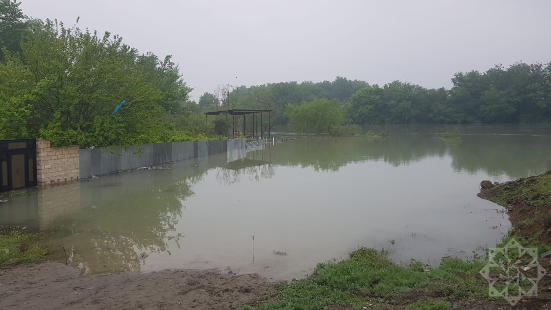 В Зардабе повысился уровень воды в Куре, ситуация под контролем