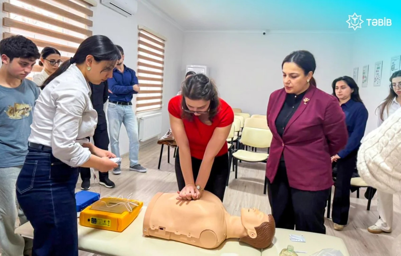 Волонтеры Азербайджанской операционной компании WUF13 привлечены к тренингам