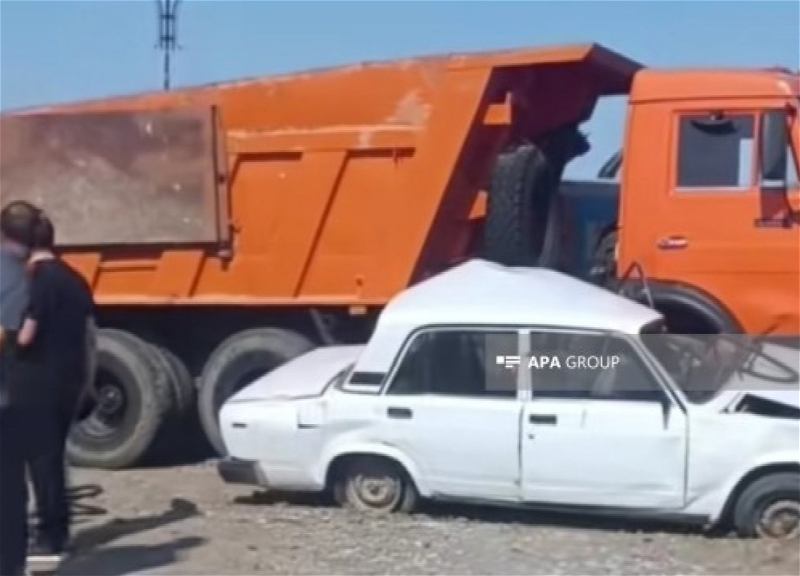 В Агджабеди произошло ДТП со смертельным исходом