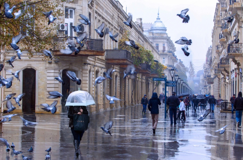 На Азербайджан надвигаются ливни