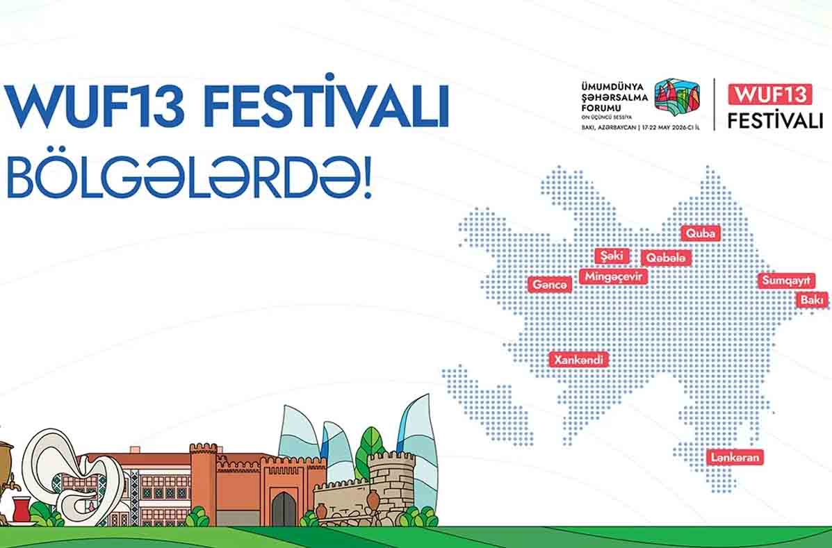 В преддверии WUF13 в ряде городов Азербайджана будет проведён ряд мероприятий