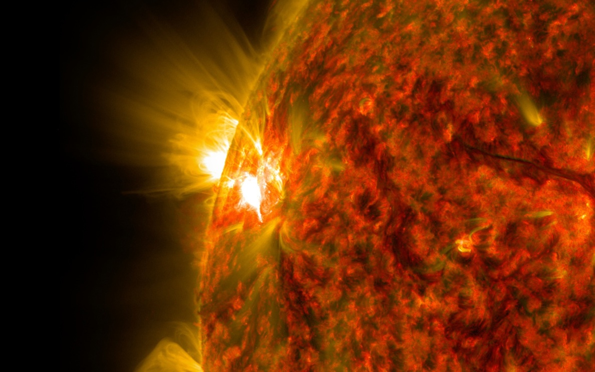 На Солнце произошла сильнейшая за два месяца вспышка