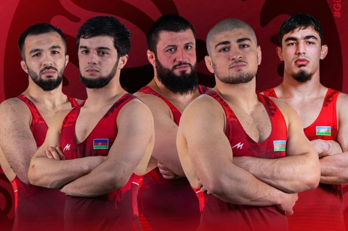 
Азербайджанские борцы сегодня поборются за четыре золотые медали чемпионата Европы