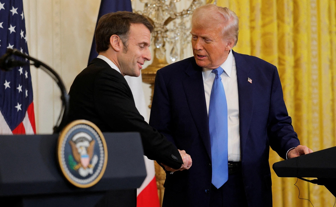 Макрон поддержал Трампа, осудив стрельбу на приеме в Вашингтоне