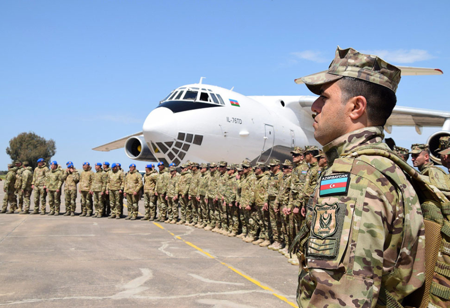 
Азербайджанские военнослужащие, привлеченные к учениям &laquo;EFES-2026&raquo;, отбыли в Турцию