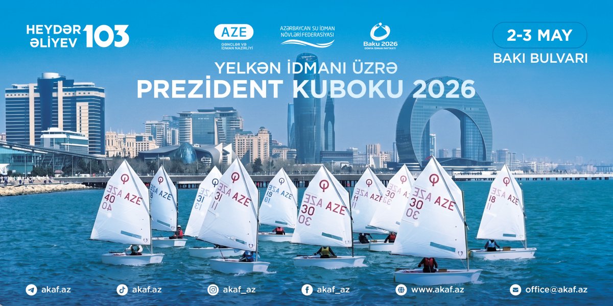 В Баку пройдет &laquo;Кубок Президента&raquo; по парусному спорту