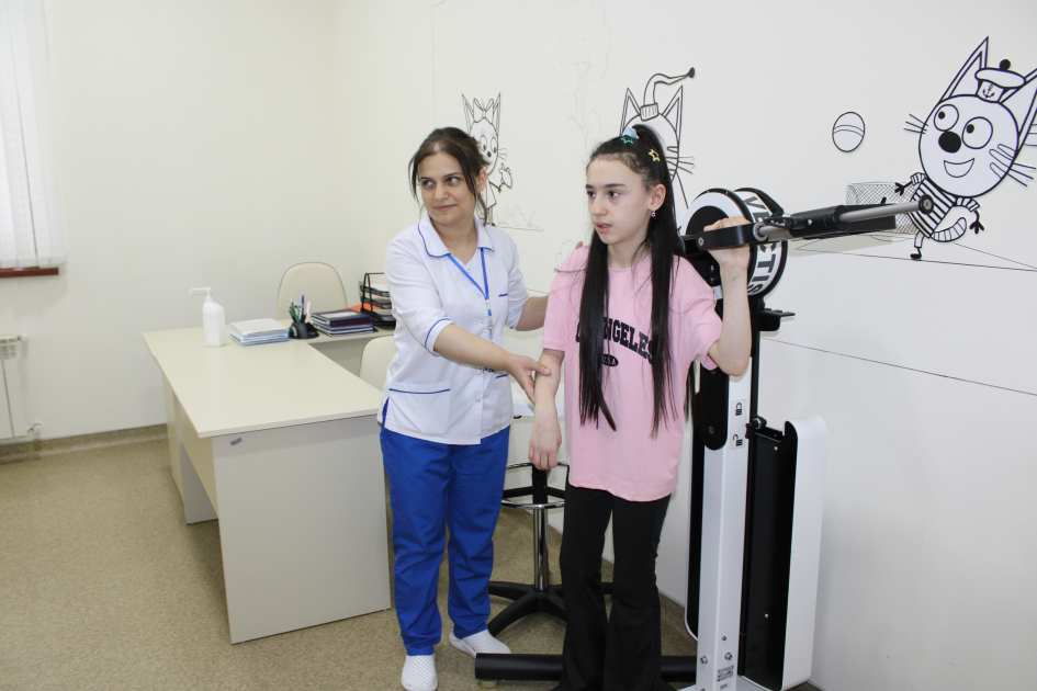 В январе-марте этого года к реабилитационным услугам привлечено 10 тысяч детей