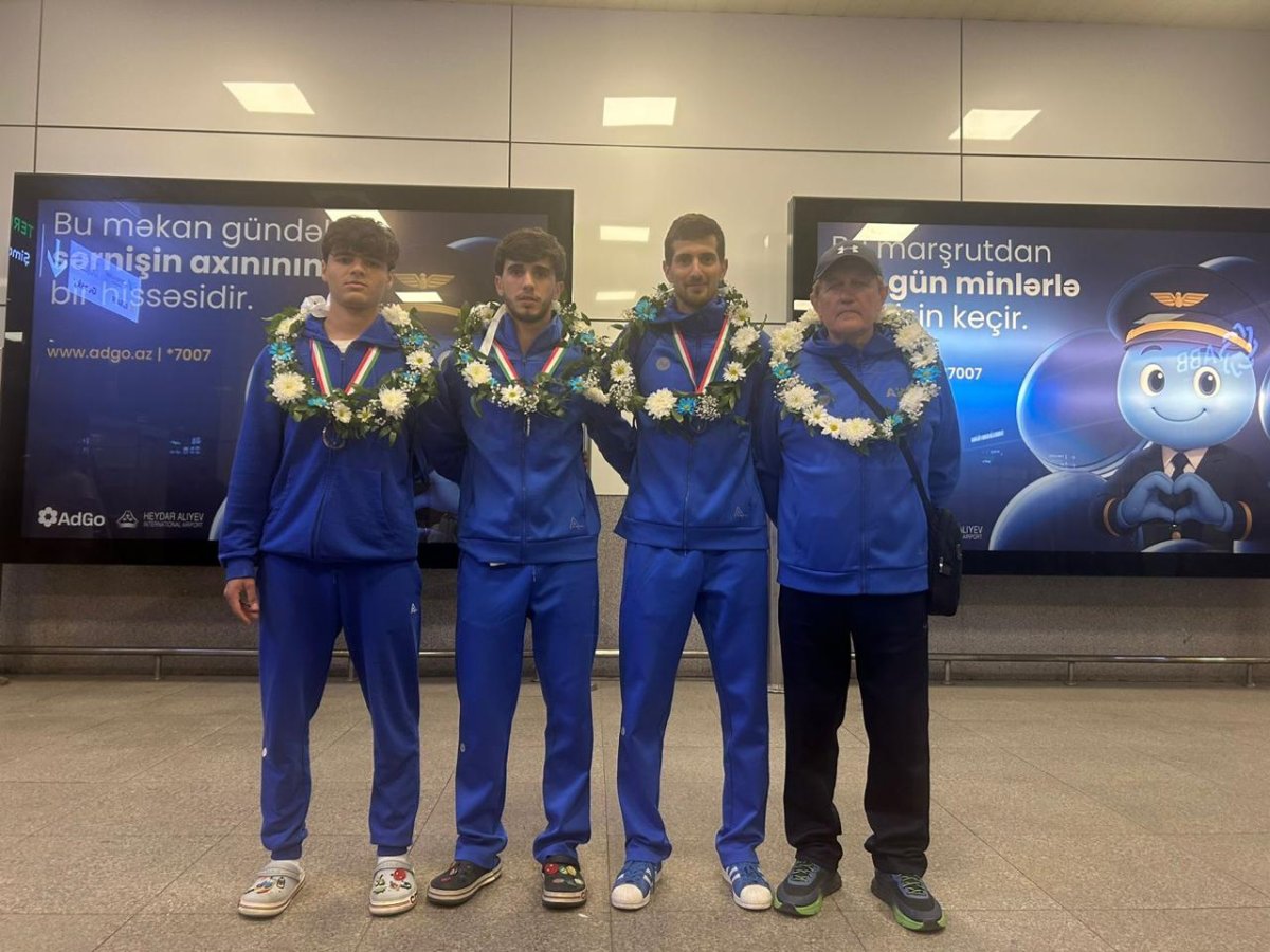 Трио Пашаев-Мамедзаде-Ильясов вернулось на родину не с пустыми руками