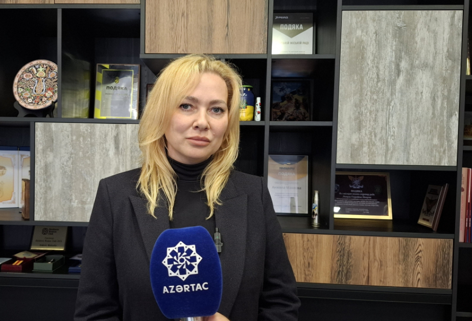 
Анжела Макеева: Подаренные Азербайджаном Ирпеню автобусы будут переданы в пользование детям