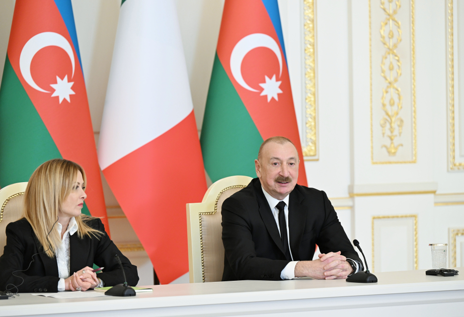 Президент Азербайджана: Для нас итальянский рынок имеет первостепенное значение как в отношении нефти, так и газа