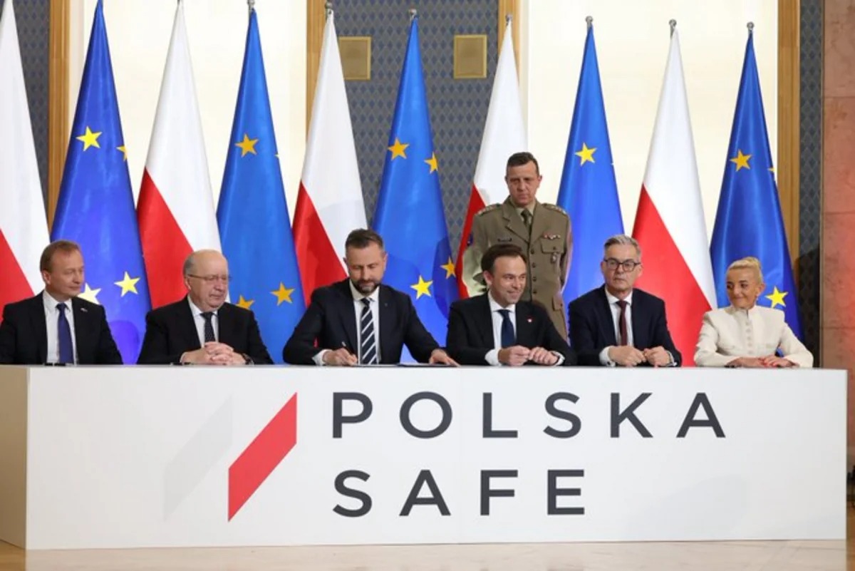 Польша подписала контракт по оборонной программе SAFE