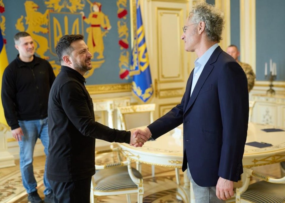 
В Украину приехал глава Palantir